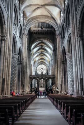 Interior de la Catedral de Durham
