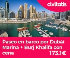 Paseo en barco por Dubai