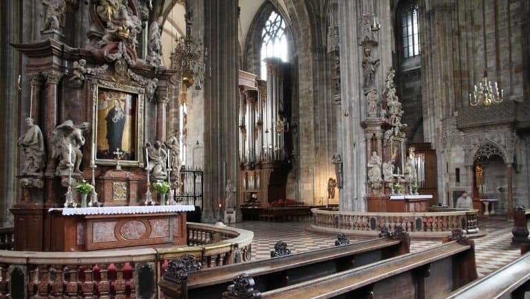 Interior Catedral de Viena