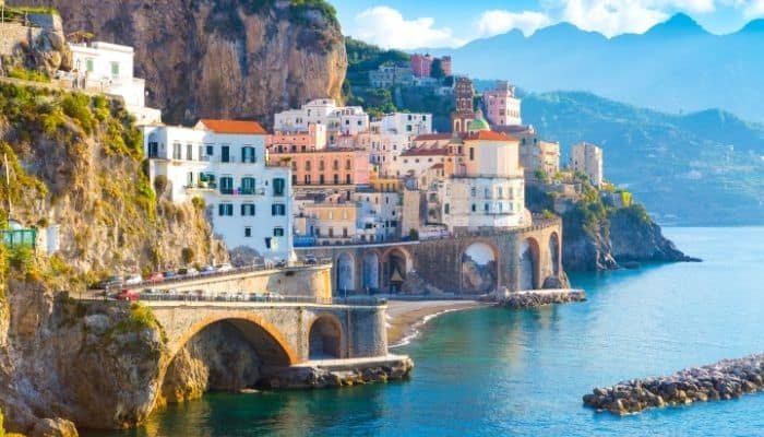 Excursión en barco por la Costa Amalfitana