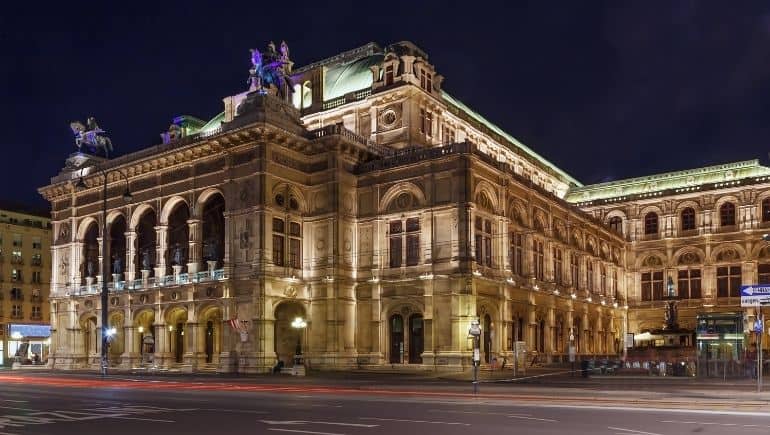 Ópera de Viena por fuera