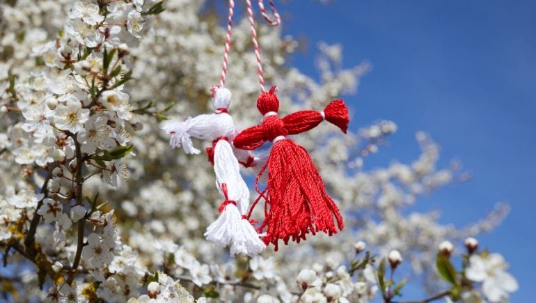 Martenitsa, uno de los productos más típicos que comprar en Bulgaria