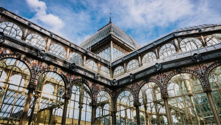 Palacio de Cristal en el Parque del Retiro
