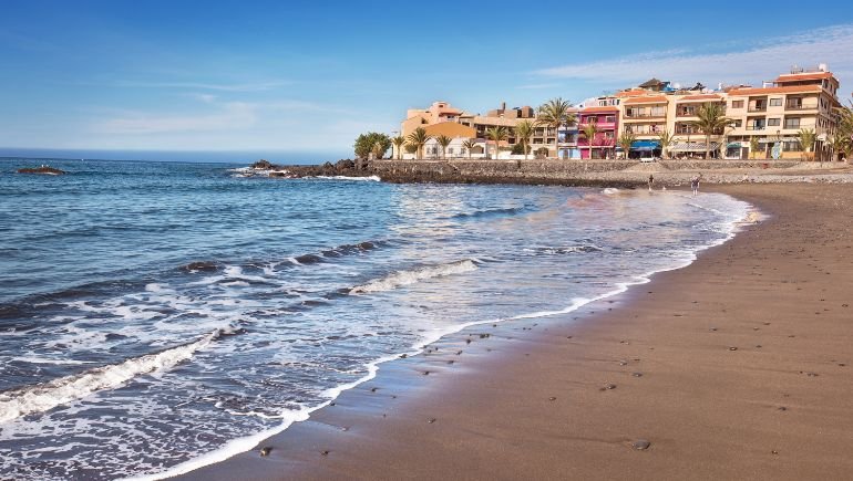 Playa en La Gomera